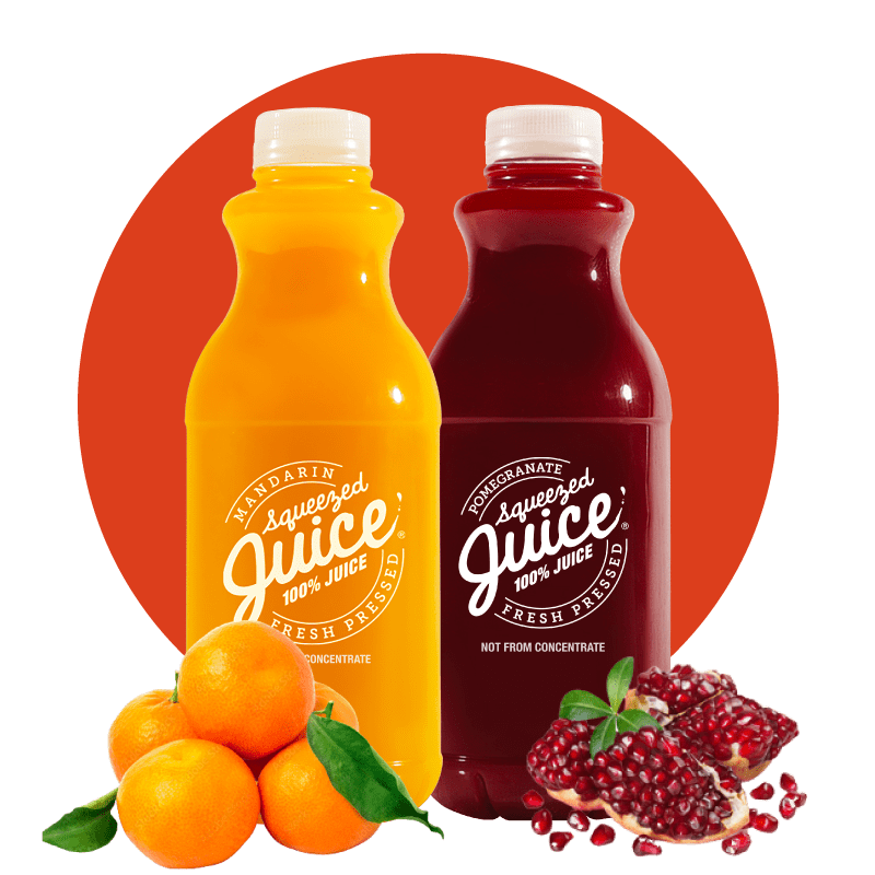 Mixed Box – Mandarin & Pomegranate Juice