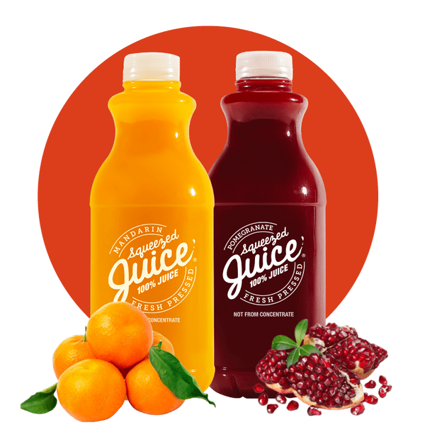 Mixed Box – Mandarin & Pomegranate Juice