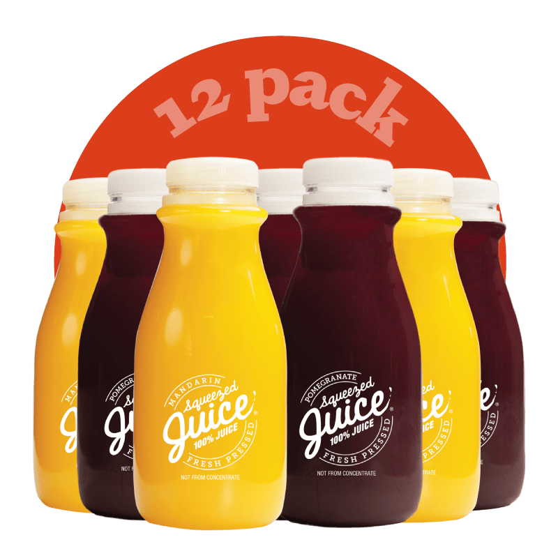 Mixed Box – Mandarin & Pomegranate Juice